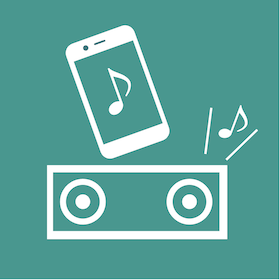 Bluetooth小型スピーカーもご準備!